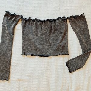 Off-the-Shoulder Crop Top